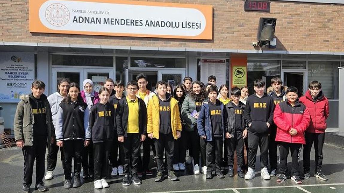Lise tanıtım ziyaretlerimiz devam ediyor- Adnan Menderes Anadolu Lisesi