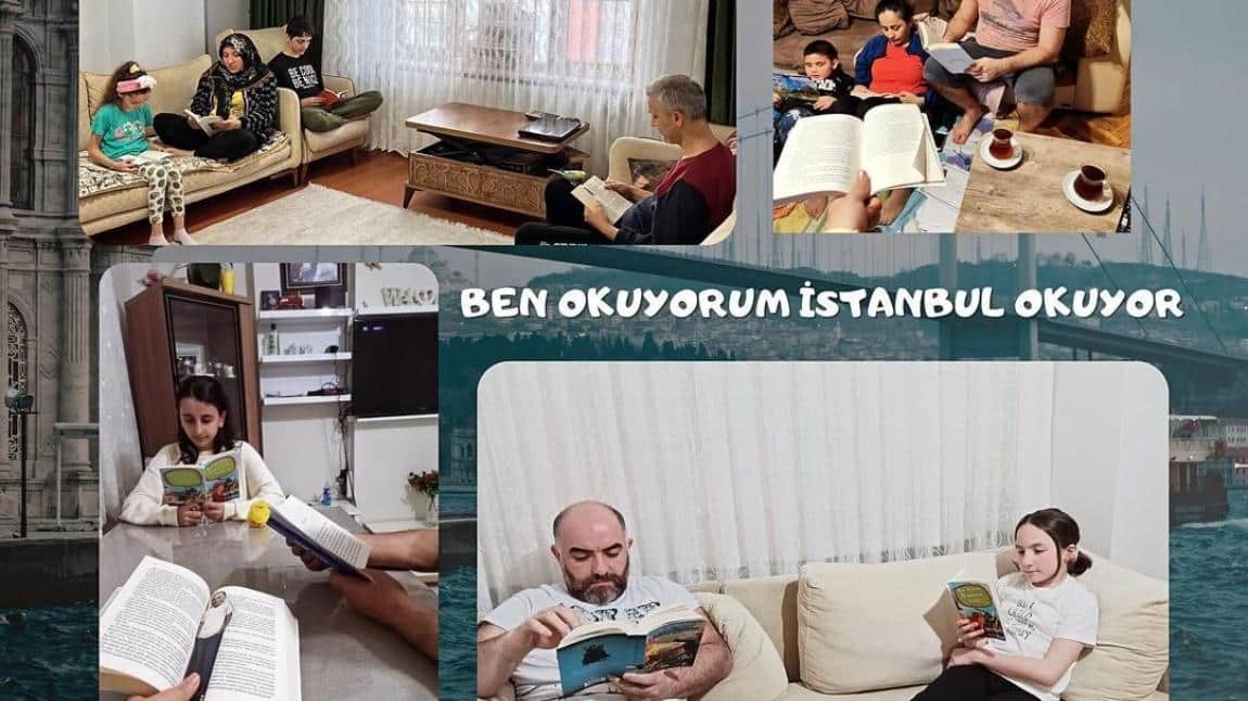 Ben Okuyorum İstanbul Okuyor projemiz velilerimizle hayat buluyor